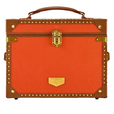 Wolf Women's Ida Trunk Jewellery Box - Orange