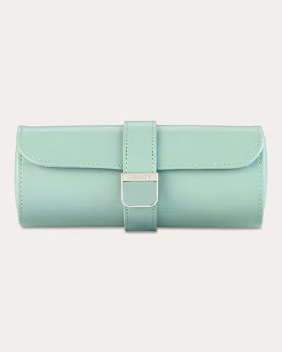 Wolf Women's Liberty Triple Watch Roll In Blue