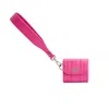 Wolf Women's Mimi Earpods Case With Wristlet In Pink