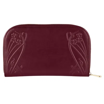Wolf Women's Red Liberty Travel Jewellery Portfolio - Burgundy