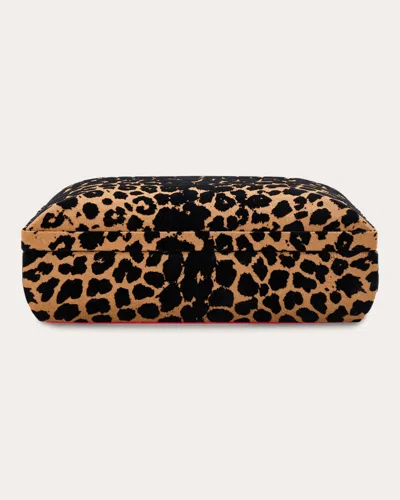 Wolf Women's Savanna Leopard Medium Jewelry Box In Tan/black