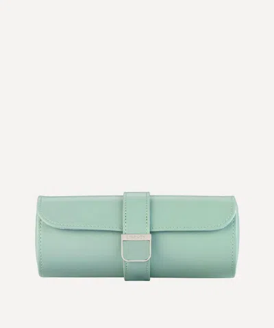 Wolf X All Over Ianthe Triple Watch Roll In Green