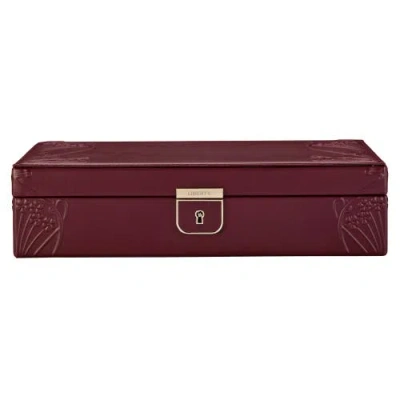Wolf X Liberty Medium Jewelry Box In Brown