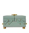 Wolf X Marla Aaron Baby Everything Box In Blue