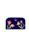 Wolf X Royal Asscher Velvet Jewelry Portfolio In Blue