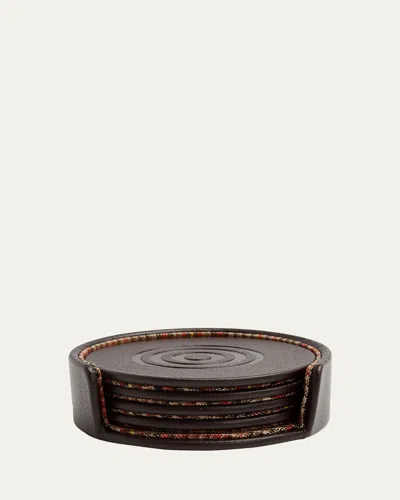 WOLF X WM BROWN 4-PIECE COASTER SET