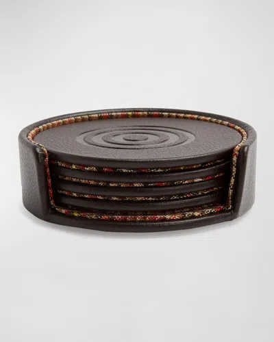 Wolf X Wm Brown 4-piece Coaster Set