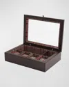 Wolf X Wm Brown 4-piece Watch Accessory Box In Brown