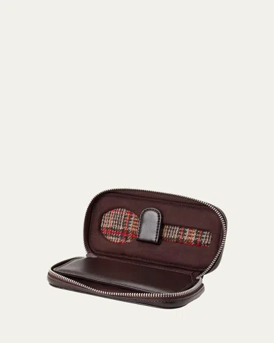 Wolf X Wm Brown Two-piece Watch Zip Case