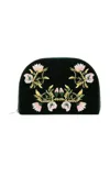 WOLF ZOE EMBROIDERED VELVET PORTFOLIO