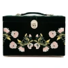 Wolf Zoe Large Jewelry Box In Green