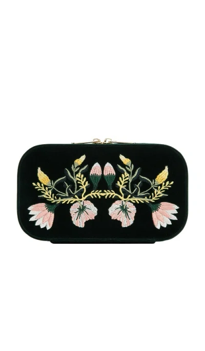 Wolf Zoe Travel Zip Case In Black