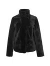 Wolfie Furs Women's Made For Generations Sheepskin Shearling Jacket In Black