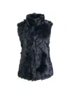 Wolfie Furs Women's Made For Generations Toscana Shearling Vest In Black
