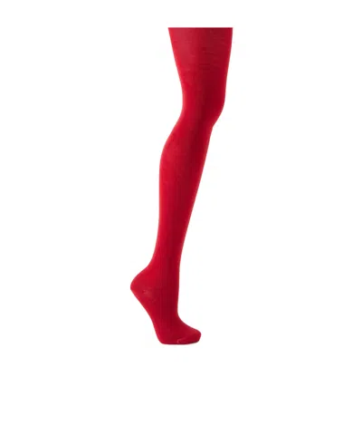 Wolford 200 Denier Tights In Red
