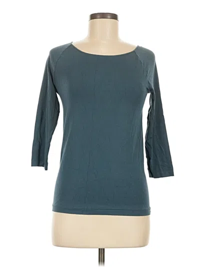Pre-owned Wolford 3/4 Sleeve T-shirt In Teal