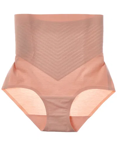 Wolford 3w Control High-waist Panty In Pink