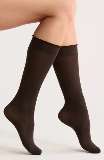 Wolford 50 Denier Knee High Socks In Multi