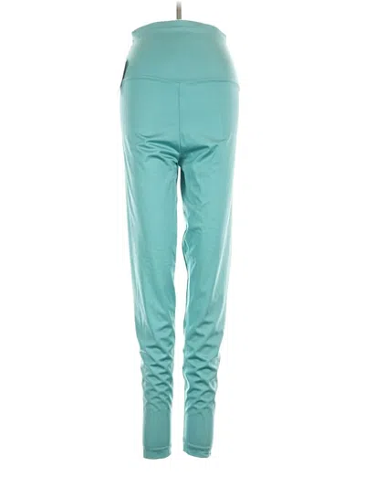 Pre-owned Wolford Active Pants In Teal