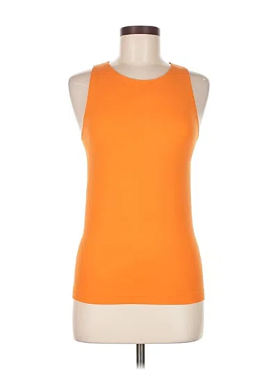 Pre-owned Wolford Active Tank Top In Orange