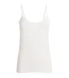 Wolford Aurora Hawaii White Jersey Camisole Top In White