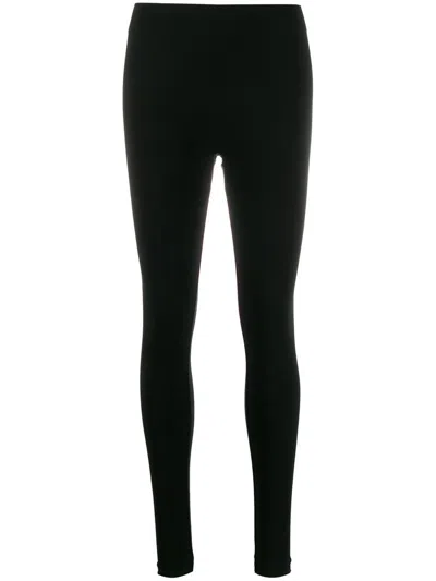 Wolford Tailored High Rise Stretch Leggings In Black
