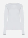 Wolford Aurora Pure Long-sleeve Active Top In White