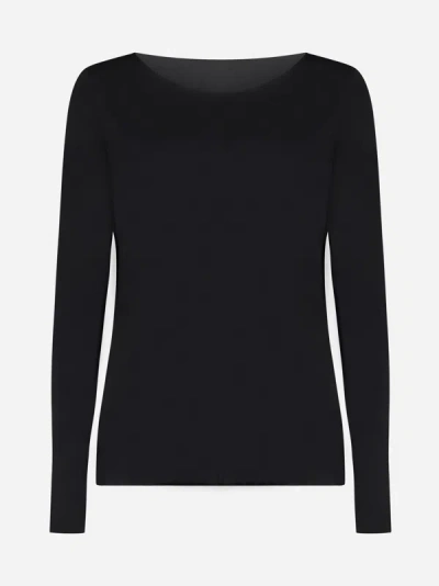 WOLFORD AURORA MODAL LONG SLEEVED T-SHIRT