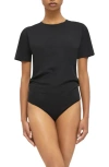 WOLFORD AURORA PURE JERSEY THONG BODYSUIT