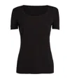 Wolford Fading Shine Strapless Bodycon Maxi Dress In Black