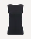 Wolford Women's 7005 Black Aurora Crewneck Stretch-jersey