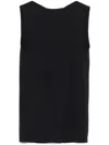 Wolford Navy Blue Boat-neck Top In Admiral