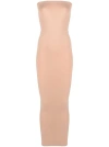 Wolford Shaping Fatal Midi Dress In Beige