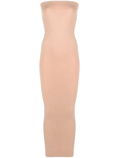 Wolford Aurora Tube Fatal Dress In Pink