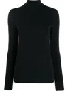 Wolford Aurora Turtleneck Sweater In Black