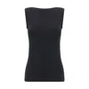 Wolford Women's 7005 Black Aurora Crewneck Stretch-jersey
