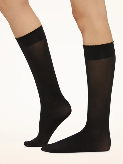 Wolford Autoreggenti  Velvet De Luxe 50 Knee Highs