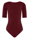 Wolford Bahamas Bodysuit In Red