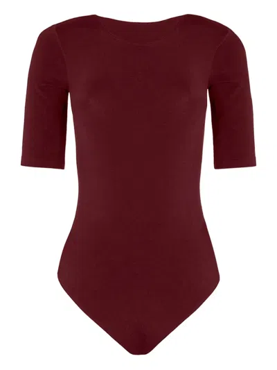 Wolford Bahamas Bodysuit In Red