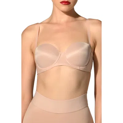 Wolford Bandeau Underwire Bra In Pink