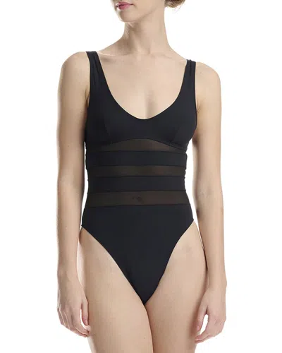 Wolford Banded One-piece In Black