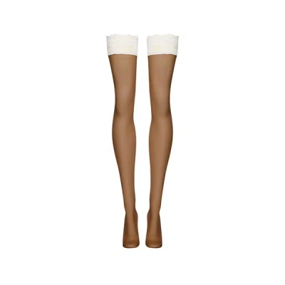 Wolford Bas Autofixants In White