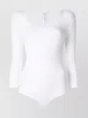 Wolford Basic Long Sleeve Scoop Neck Body