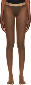 Wolford Beige Twenties Econyl Tights In 4060 Honey