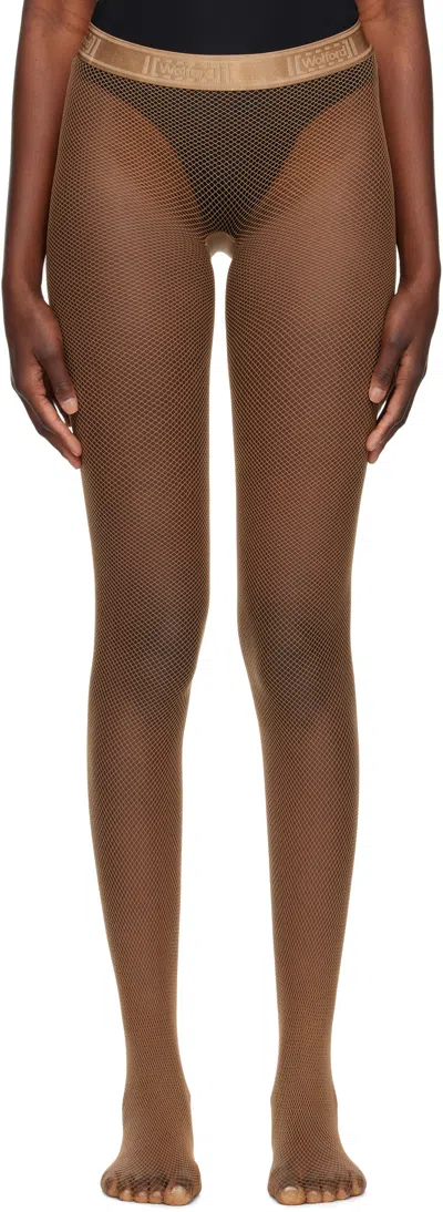 Wolford Beige Twenties Econyl Tights In 4060 Honey