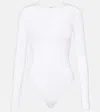 Wolford Long Sleeve Fitted Body Top In White