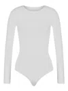 Wolford Long Sleeve Fitted Body Top In White