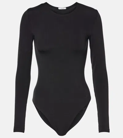 Wolford Berlin Jersey Bodysuit In Black