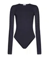 Wolford Berlin Long-sleeved Jumpsuit In Black
