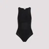 WOLFORD BLACK ACTIVE FLOW POLYAMIDE BODY